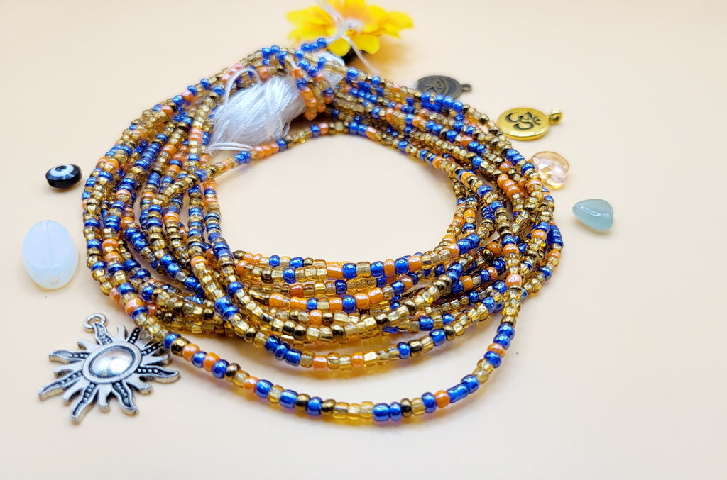 Royal Sun Set, 2mm, Permanent, Glass Beads
