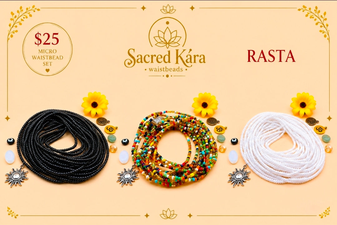 Rasta Set, 2mm, Permanent, Glass Beads