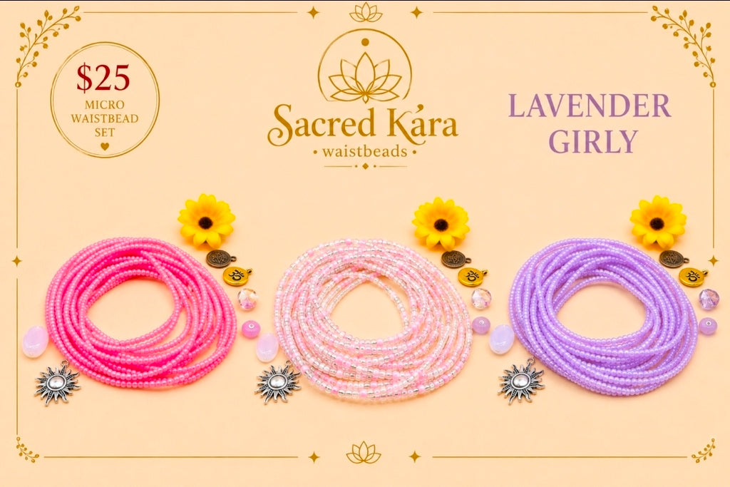 Lavender Girly Set, 2mm, Permanent, Glass Beads