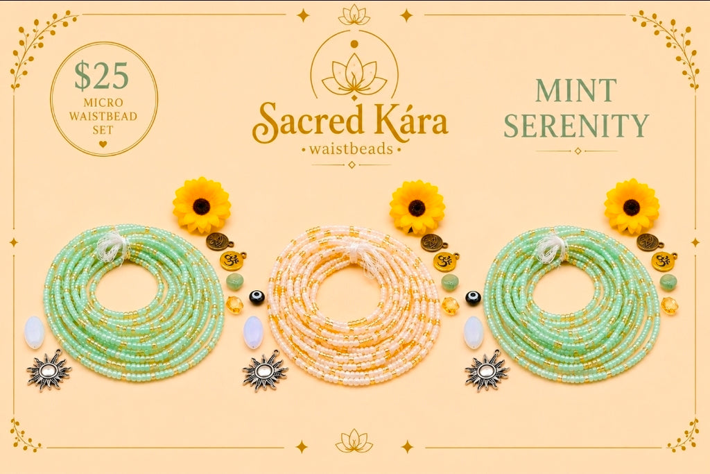 Mint Serenity Set, 2mm, Permanent, Glass Beads