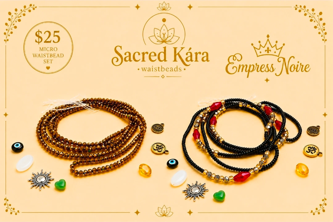 Empress Noire Set, 2mm, Permanent, Glass Beads