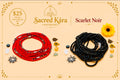 Scarlet Noire Set, 2mm, Permanent, Glass Beads