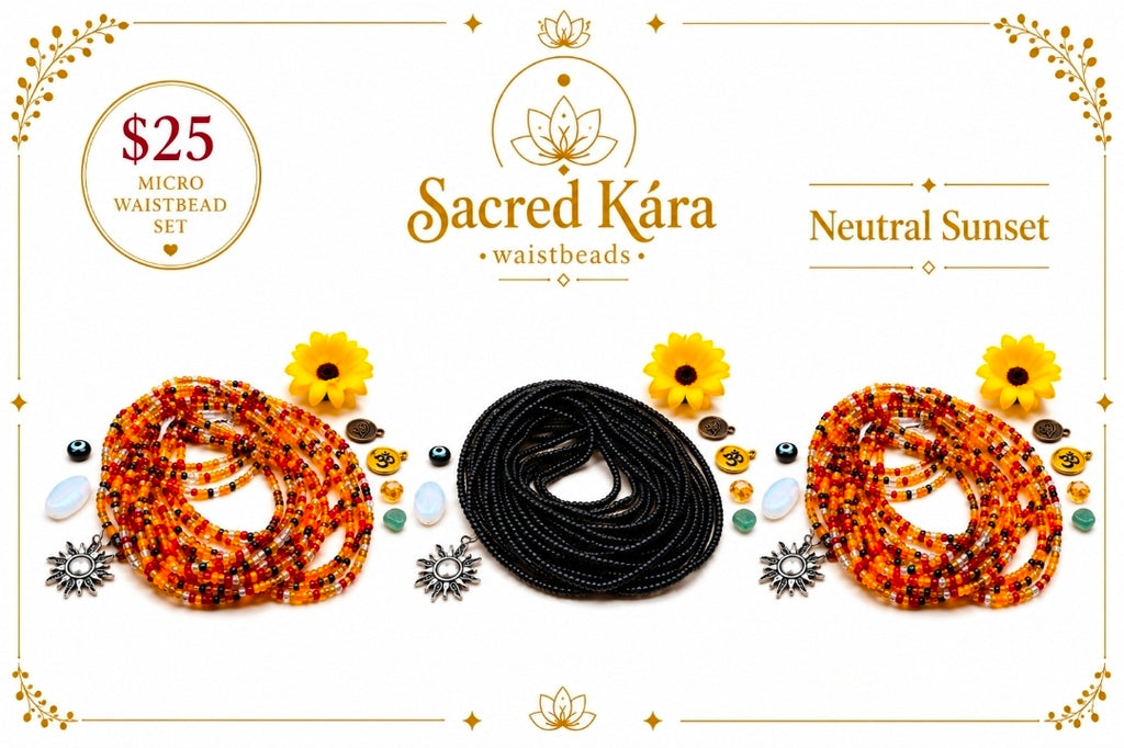 Neutral Sunset Set, 2mm, Permanent, Glass Beads