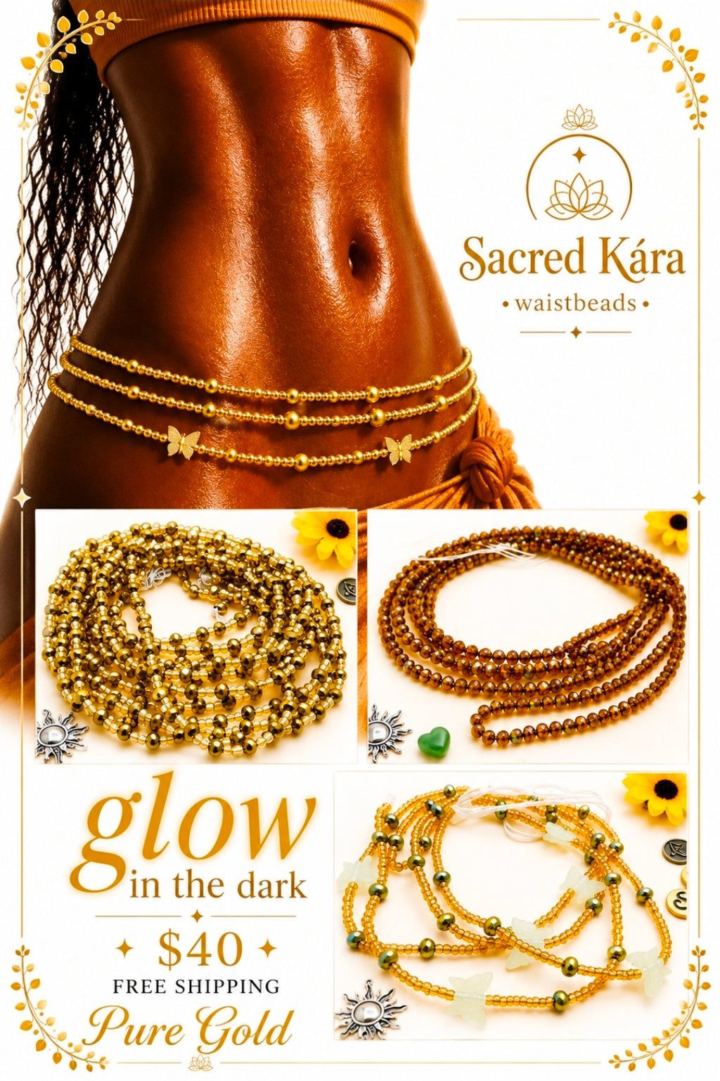 Pure Gold – Glow in the Dark Collection