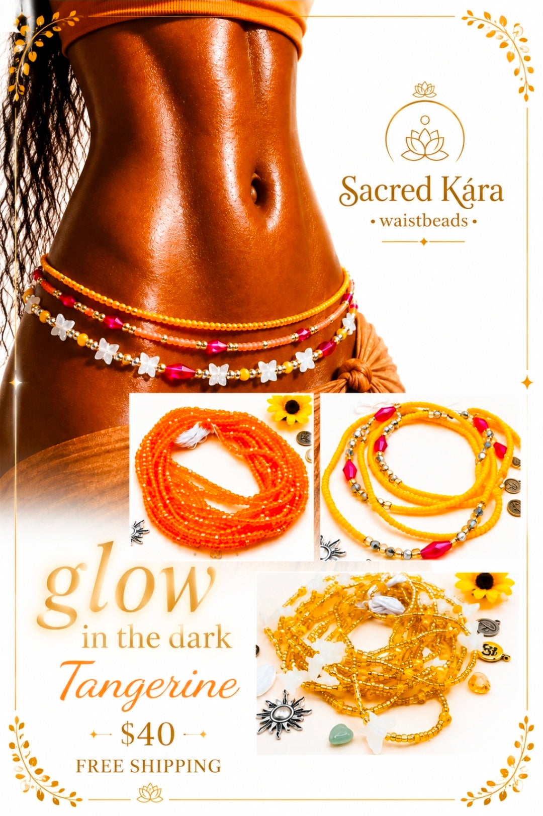 Tangerine – Glow in the Dark Collection